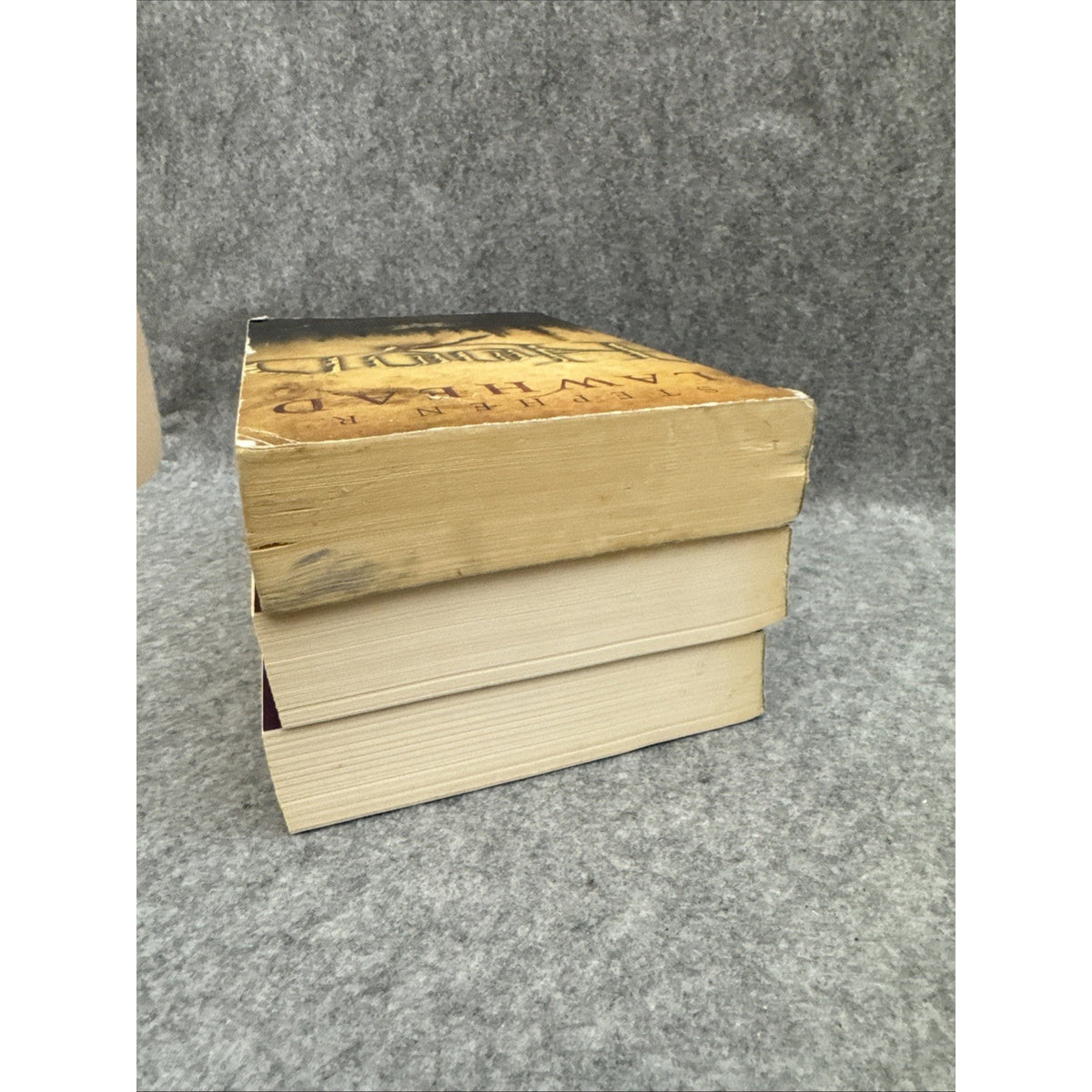 King Raven Trilogy Boxed Set : Hood, Scarlet, and Tuck by Stephen Lawhead (2009,