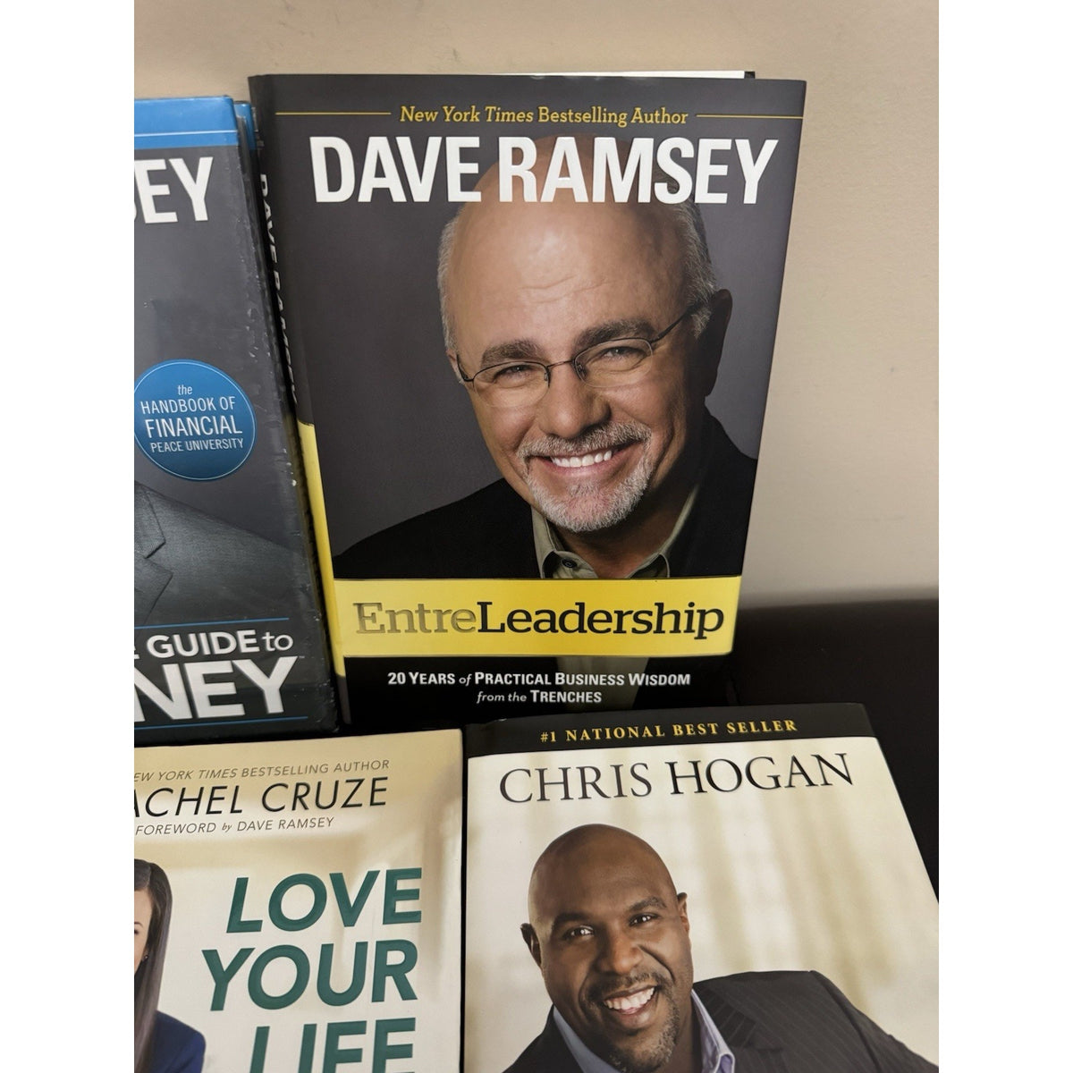 Dave Ramsey 5 Book Lot Money EntreLeadership Retire Inspired