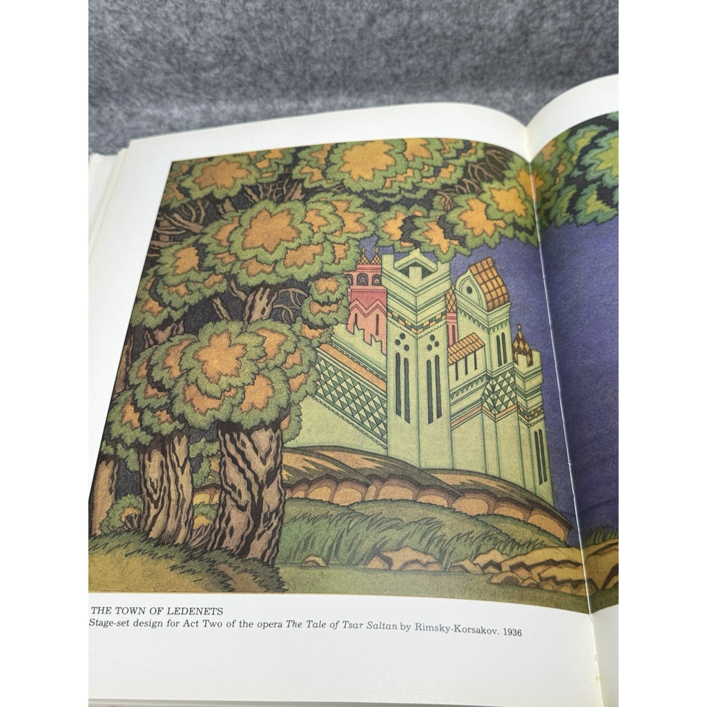 1981 Ivan Bilibin Russian Fairy Tale Art Sergei Golynets Hardcover DJ