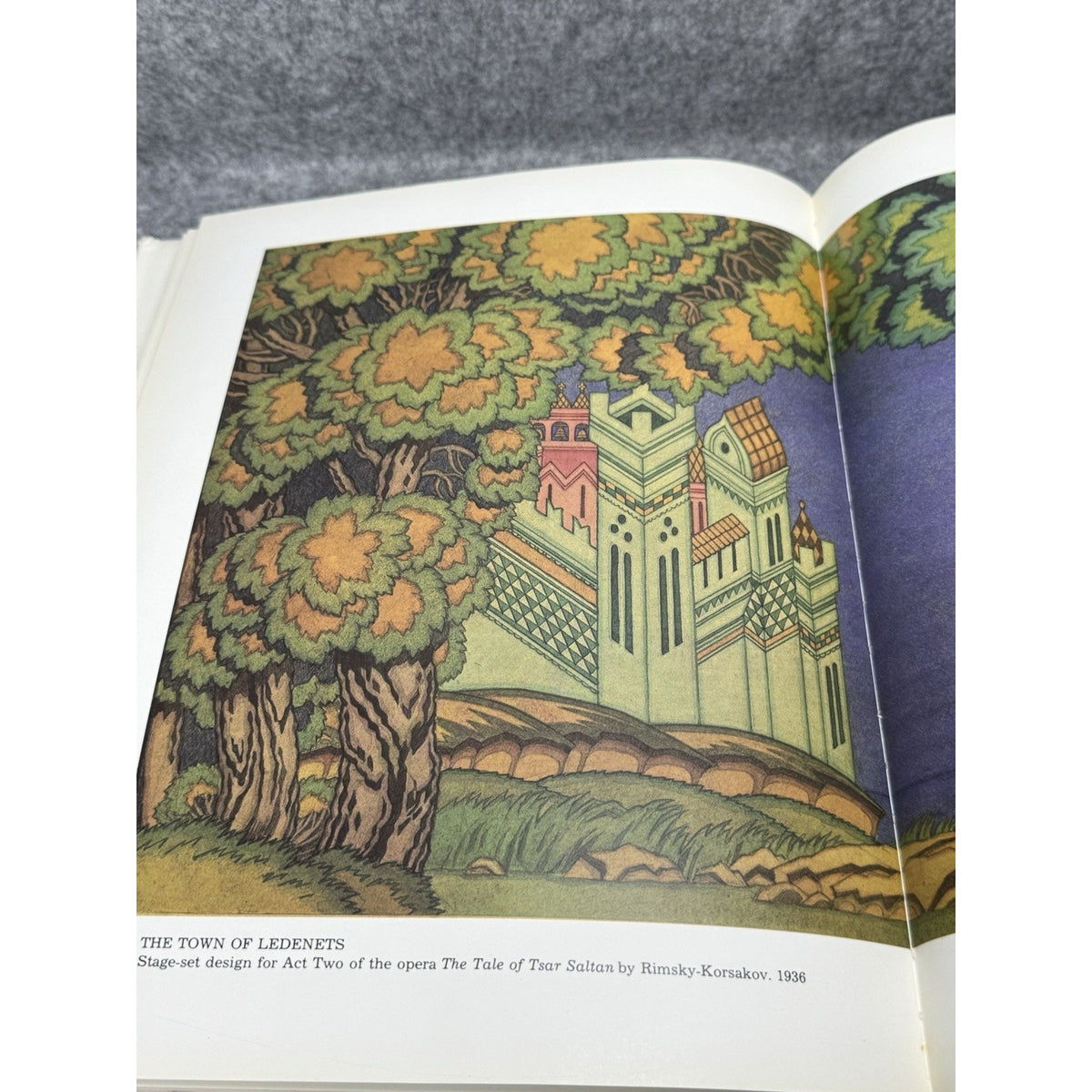 1981 Ivan Bilibin Russian Fairy Tale Art Sergei Golynets Hardcover DJ