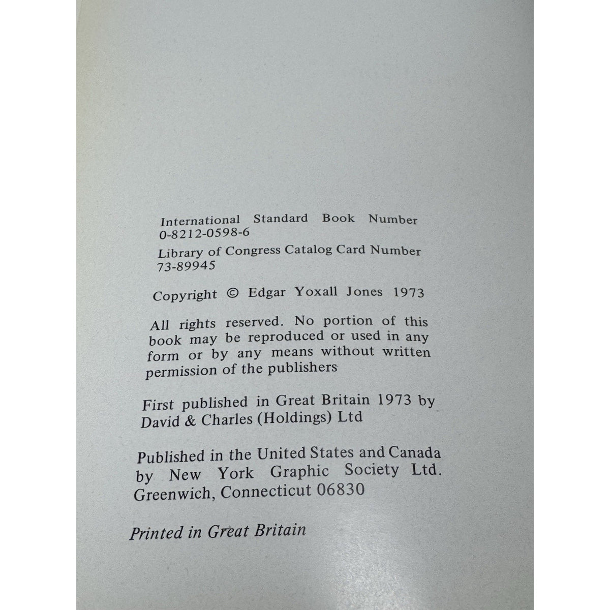 1973 Father of Art Photography O G Rejlander Jones First US Edition HC DJ