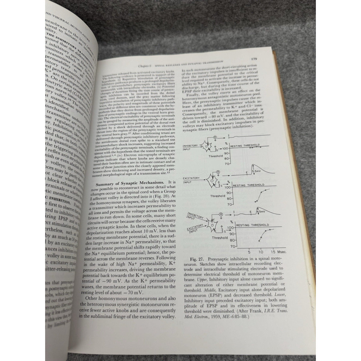 1965 Neurophysiology 2nd Edition Ruch Patton Woodbury Towe HC Medical