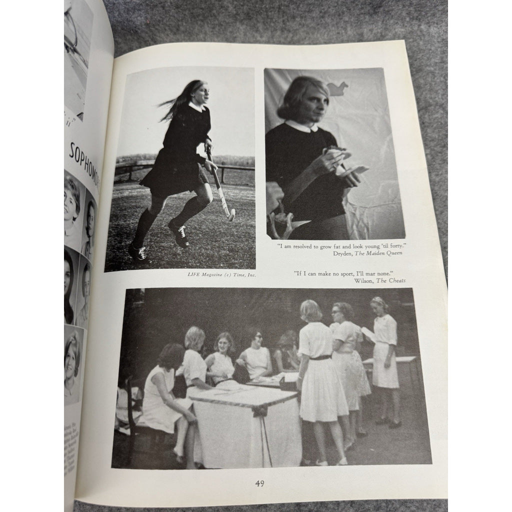 1966 Briar Patch Sweet Briar College Yearbook Virginia Hardcover