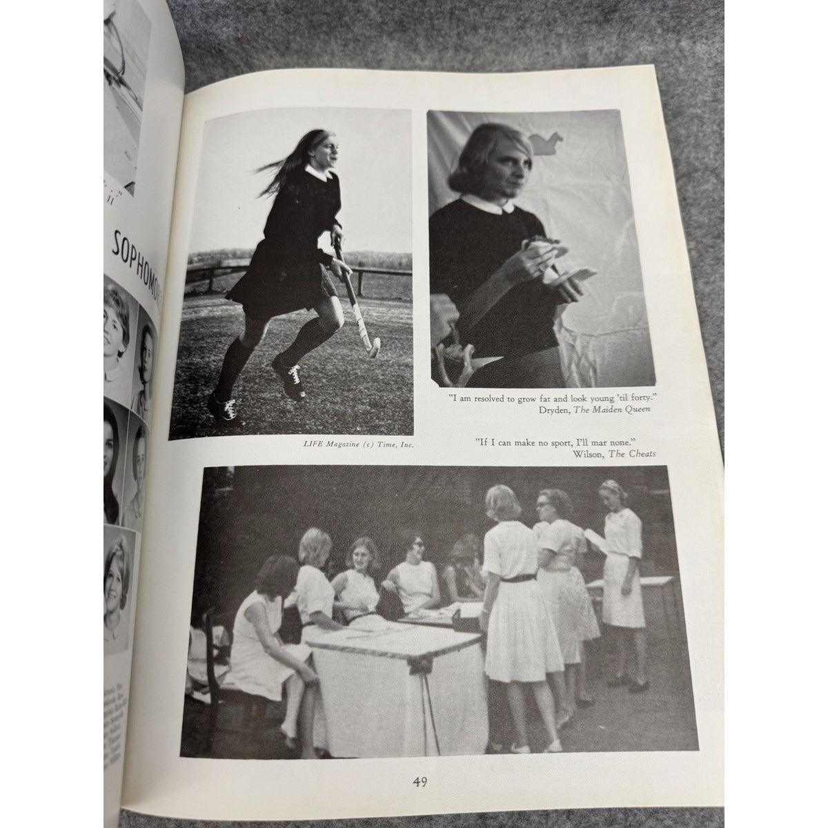 1966 Briar Patch Sweet Briar College Yearbook Virginia Hardcover