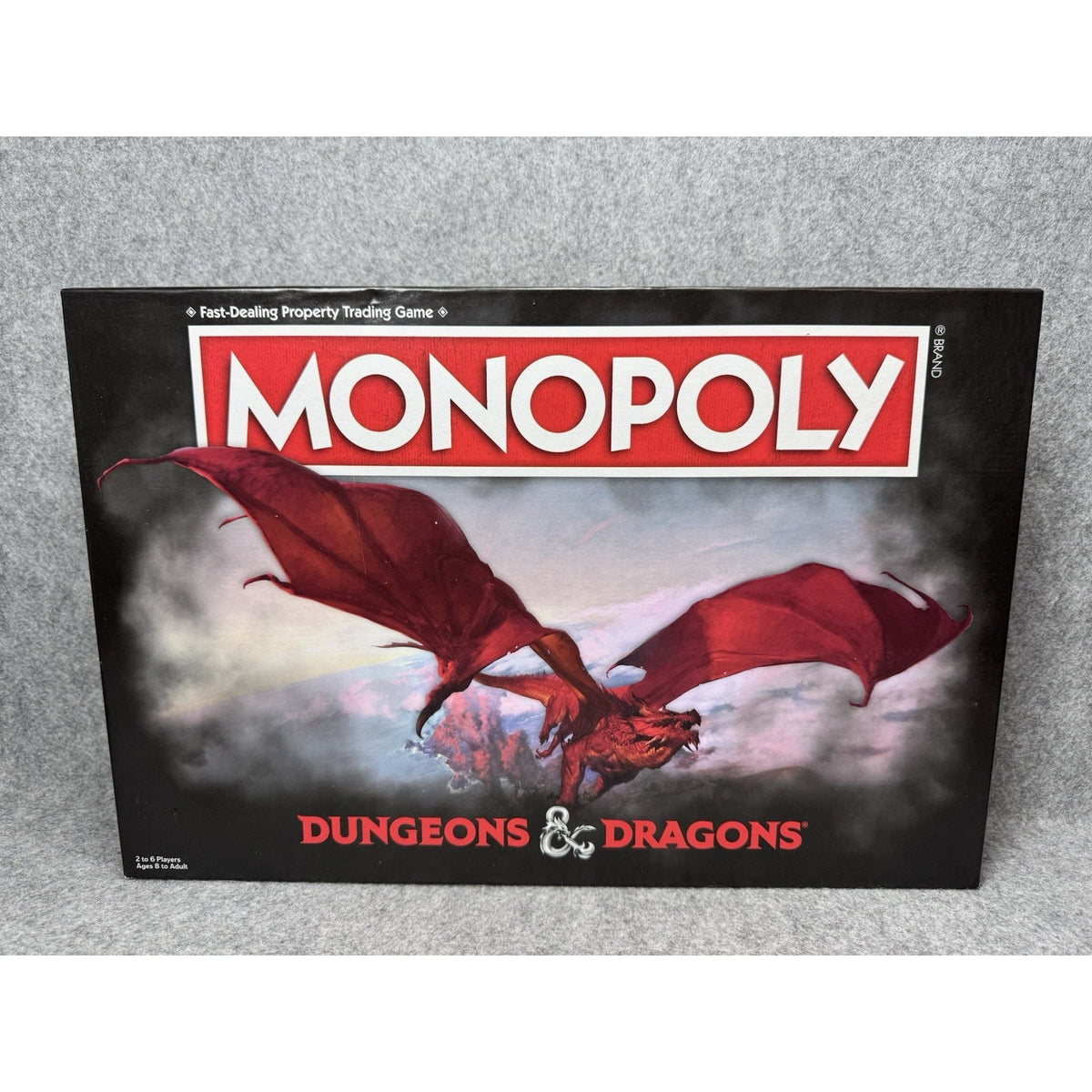 Monopoly Dungeons & Dragons 2021 USAopoly Board Game D&D Like New