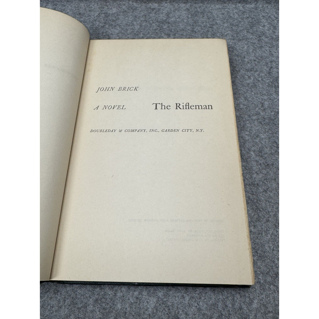 The Rifleman John Brick 1953 American Revolution Timothy Murphy HC Map