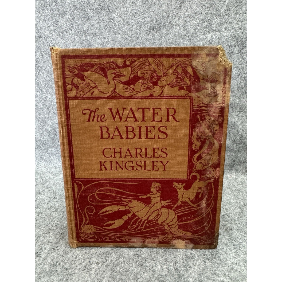 Charles Kingsley THE WATER BABIES ill George Soper Doran ca. 1920 w/ 4 color pl