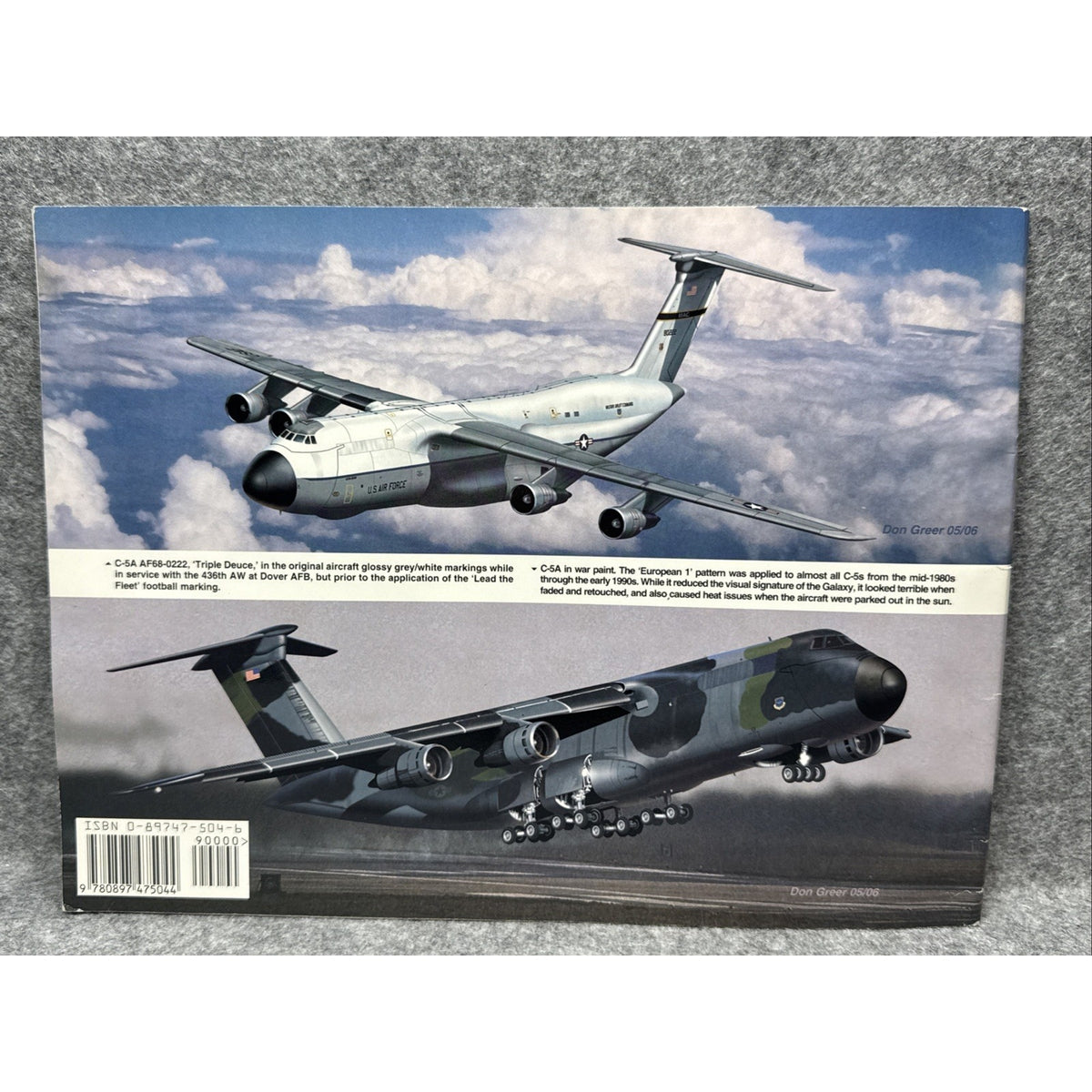 C-5 Galaxy in Action by Richard Lippincott (2006, Trade Paperback)
