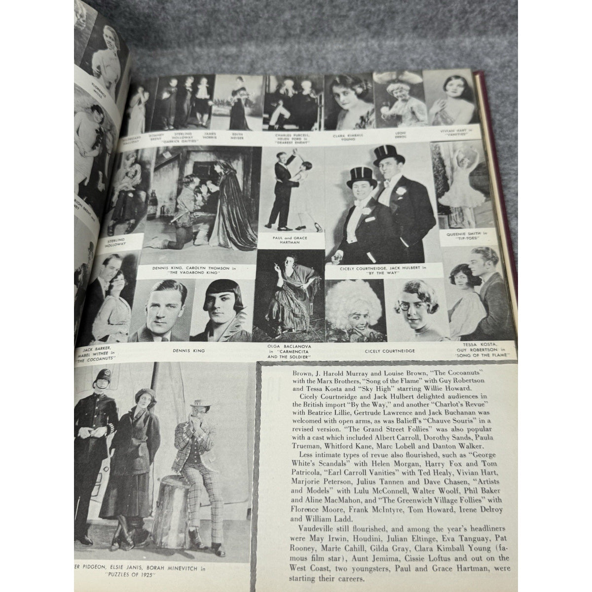 1950 Pictorial History of the American Theatre Daniel Blum Broadway Illustrated