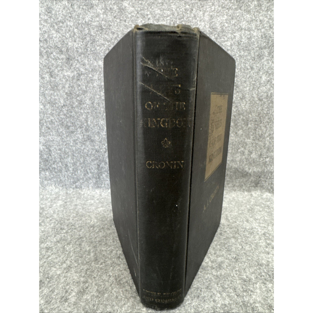 The Keys Of The Kingdom by A J Cronin 1941 Vintage Hardcover Book