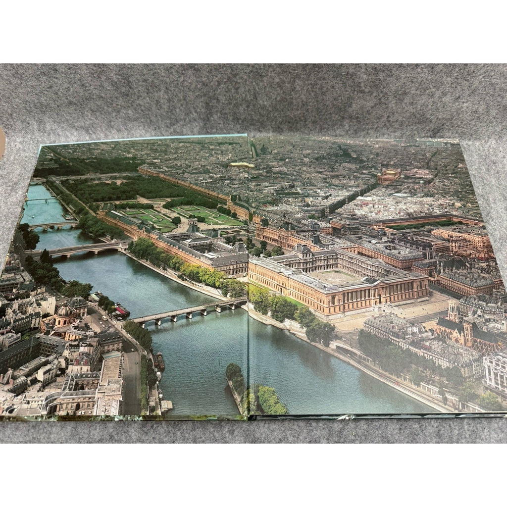 Paris Seen From the Sky and the Streets 1986 HC Photo Travel Book France