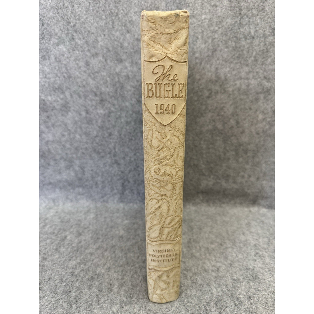 1940 The Bugle Virginia Polytechnic Institute VPI Virginia Tech Yearbook HC