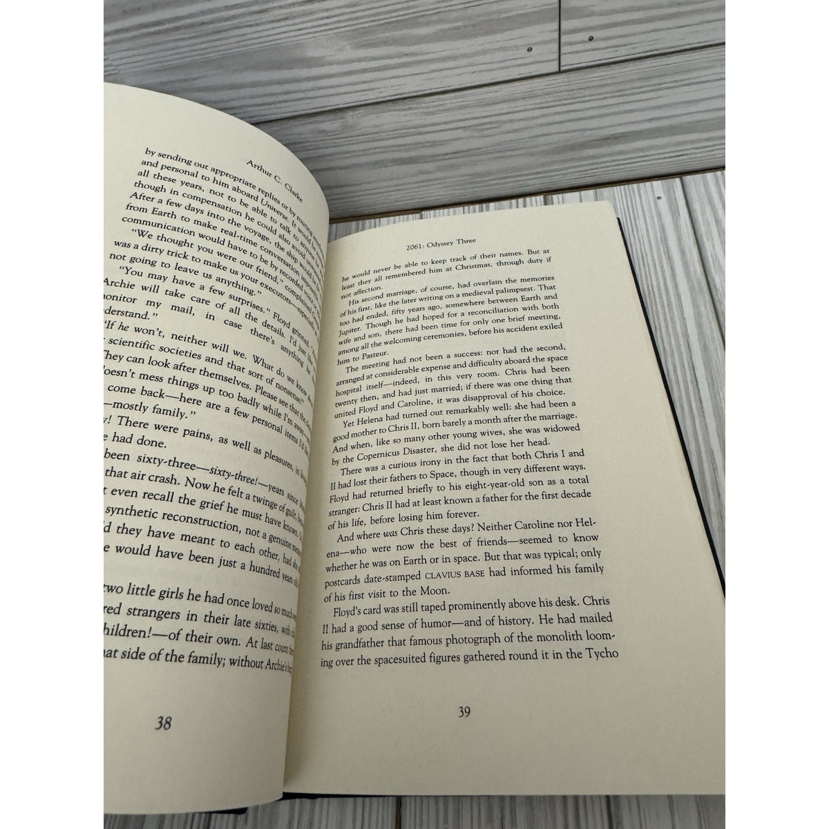 2061: Odyssey Three — Arthur C. Clarke — 1st Edition 1988 w/ DJ