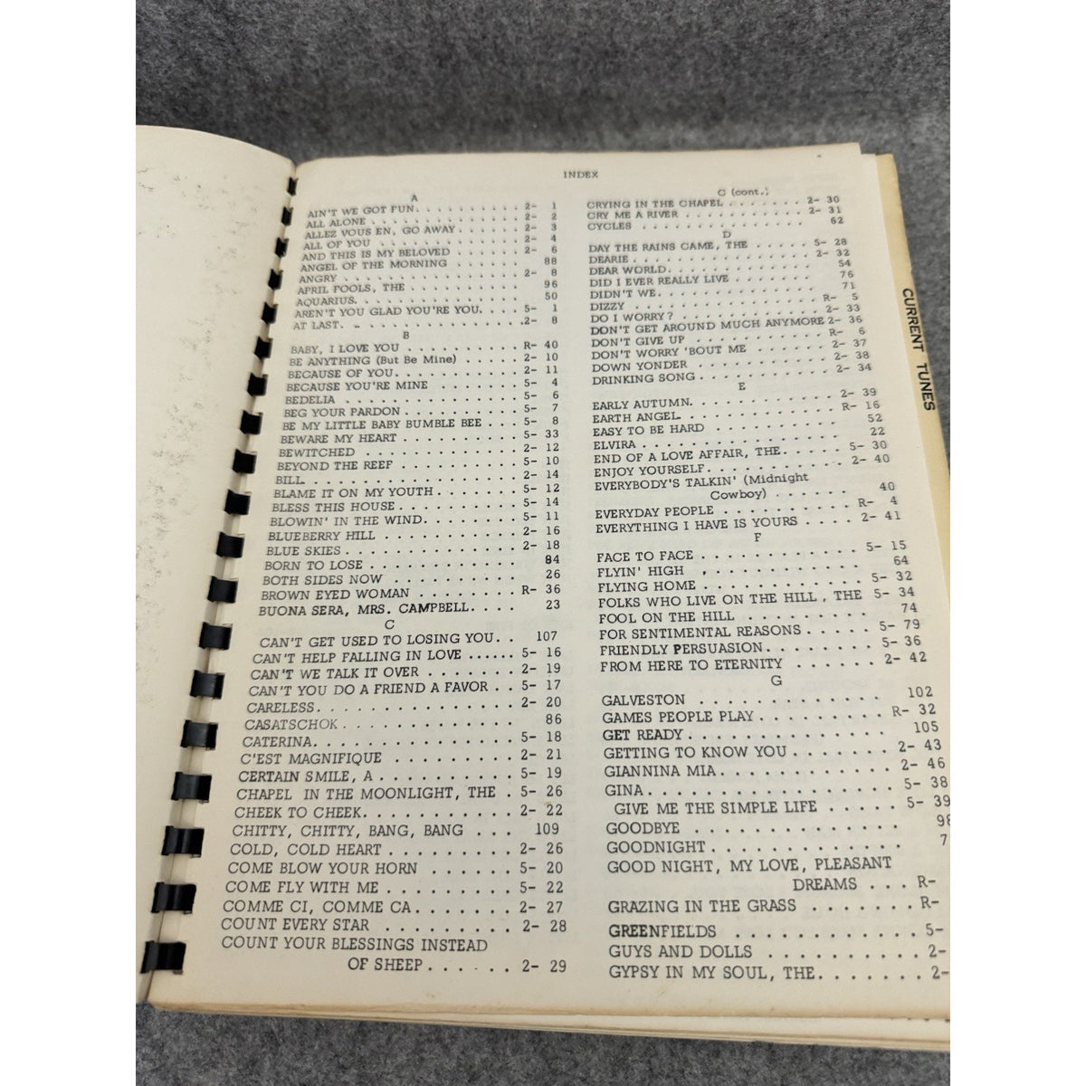 Vintage 20th Century Cavalcade Of Hits Volume 31 Music Book Loads of Songs!