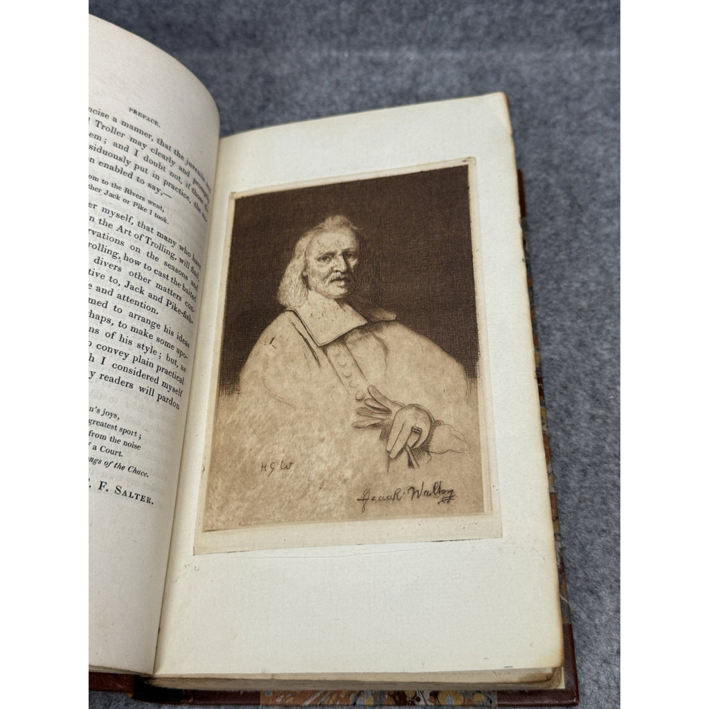 1825 Angler’s Guide T.F. Salter 6th Ed Large Paper Extra Illustrated Fishing