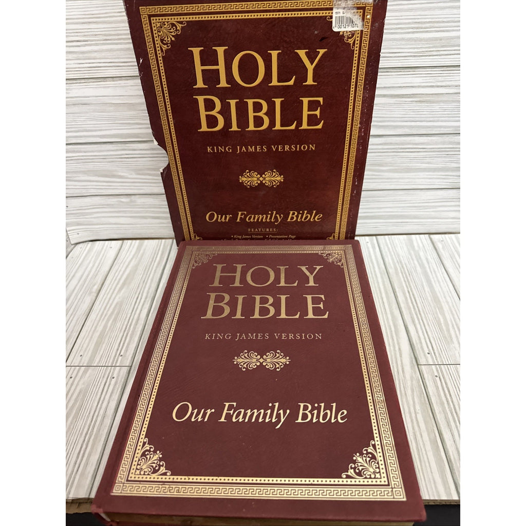 HOLY BIBLE: OUR FAMILY BIBLE KJV Paper Slipcase