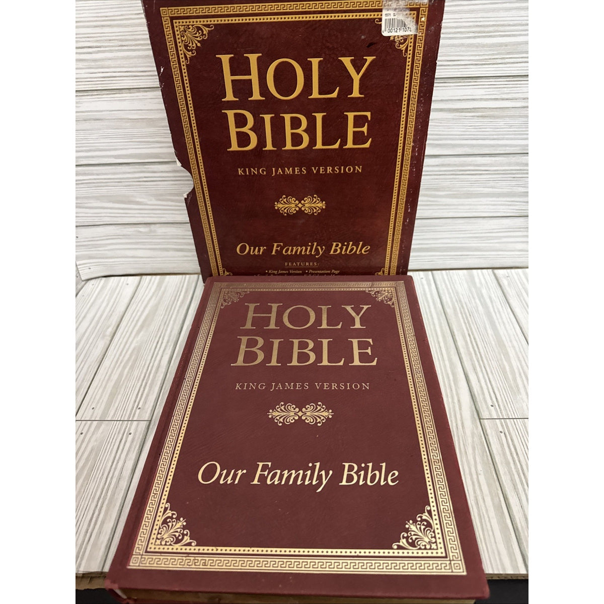 HOLY BIBLE: OUR FAMILY BIBLE KJV Paper Slipcase