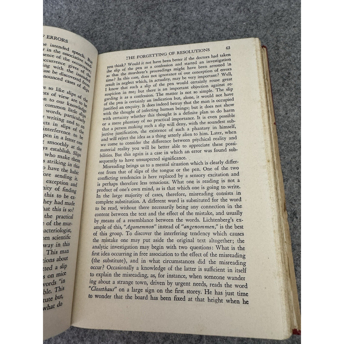1943 Sigmund Freud A General Introduction to Psychoanalysis HC Psychology