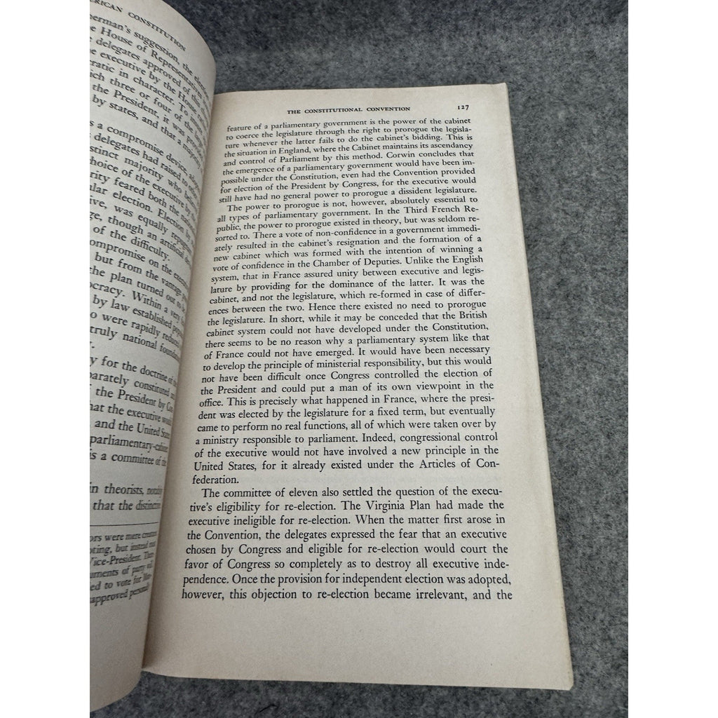 The American Constitution Origins Development 5th Ed 1976 HC Norton