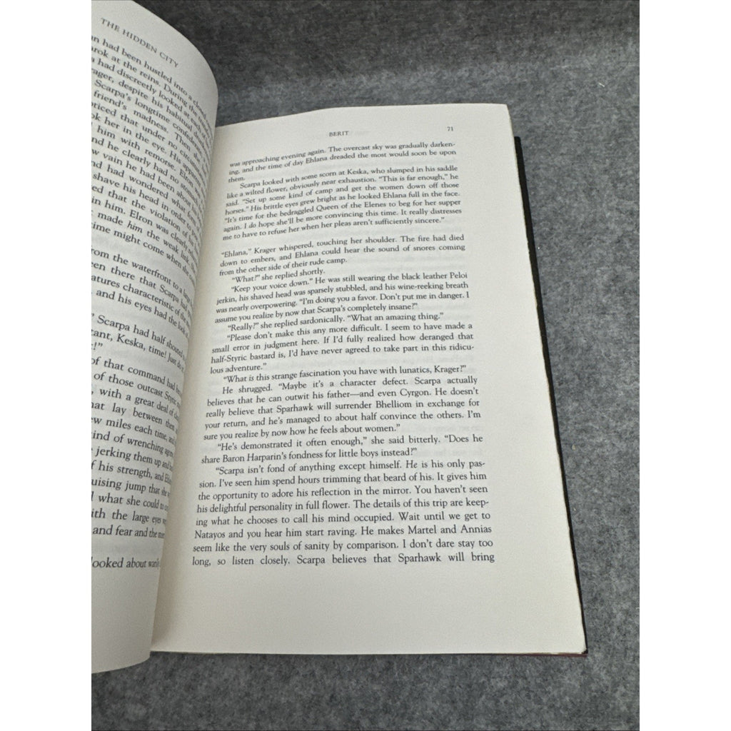 Eddings, David - The Hidden City [The Tamuli #3] HCDJ 1st Edition 1994