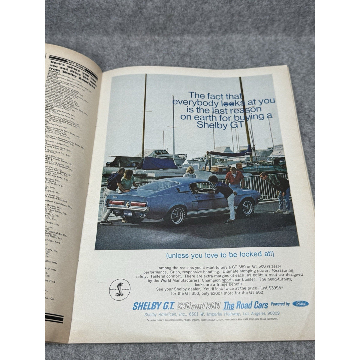 Sports Illustrated May 1 1967 Jim Hall Chaparral Racing Shelby GT Magazine