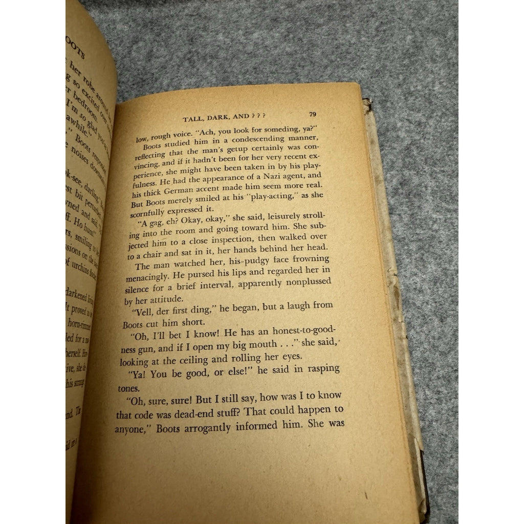 1943 Boots and the Mystery of the Unlucky Vase Edgar Martin HC DJ