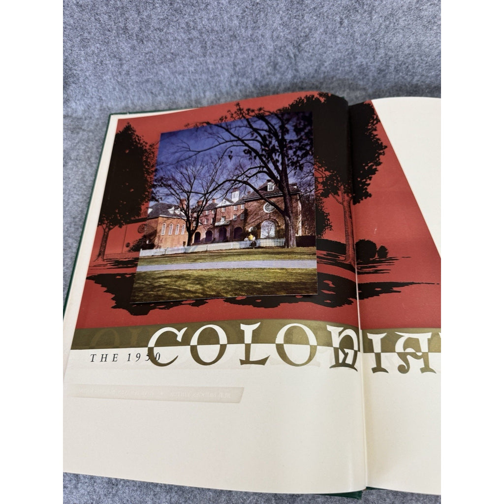 1950 Colonial Echo William & Mary College Yearbook Williamsburg VA HC