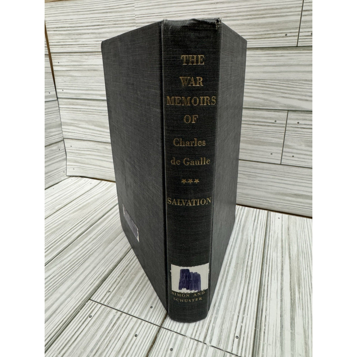 War Memoirs Charles de Gaulle Salvation 1944-46 1960 1st Printing HC