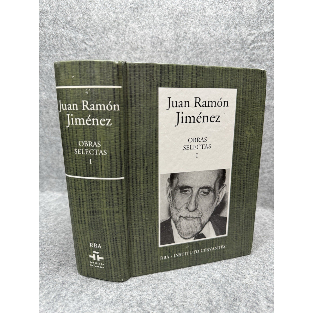 2005 Juan Ramón Jiménez Obras Selectas I HC RBA Instituto Cervantes Spanish