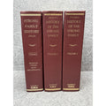 Dwight Strong Family History 1984 2 Vol + 1989 Jedediah Update Genealogy