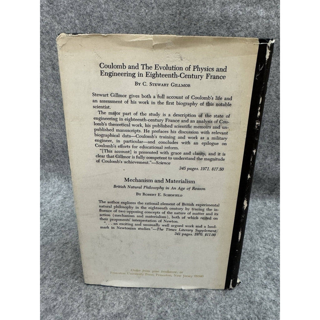 Scottish Philosophy and British Physics 1750-1880 Olson 1975 HC/DJ