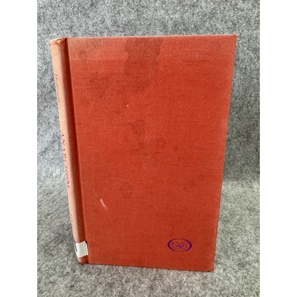 Anarchism Robert Hoffman 1970 First Edition HC Atherton Press Political