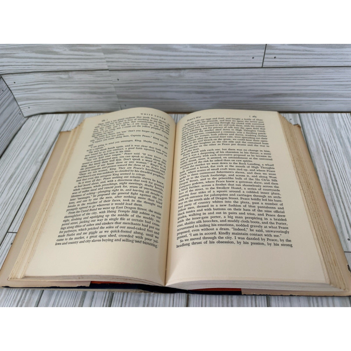 White Lotus John Hersey 1965 1st Edition HC DJ Knopf Vintage Novel