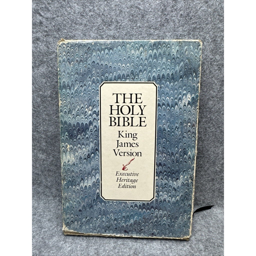 Holy Bible KJV 1983 Executive Heritage Ed Red Letter Leather Tyndale 5.5x8.5