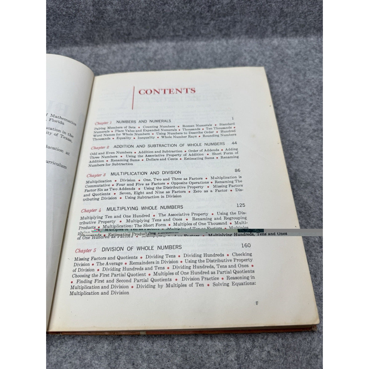 Elementary Mathematics 4 Patterns and Structure 1966 Vintage School Textbook