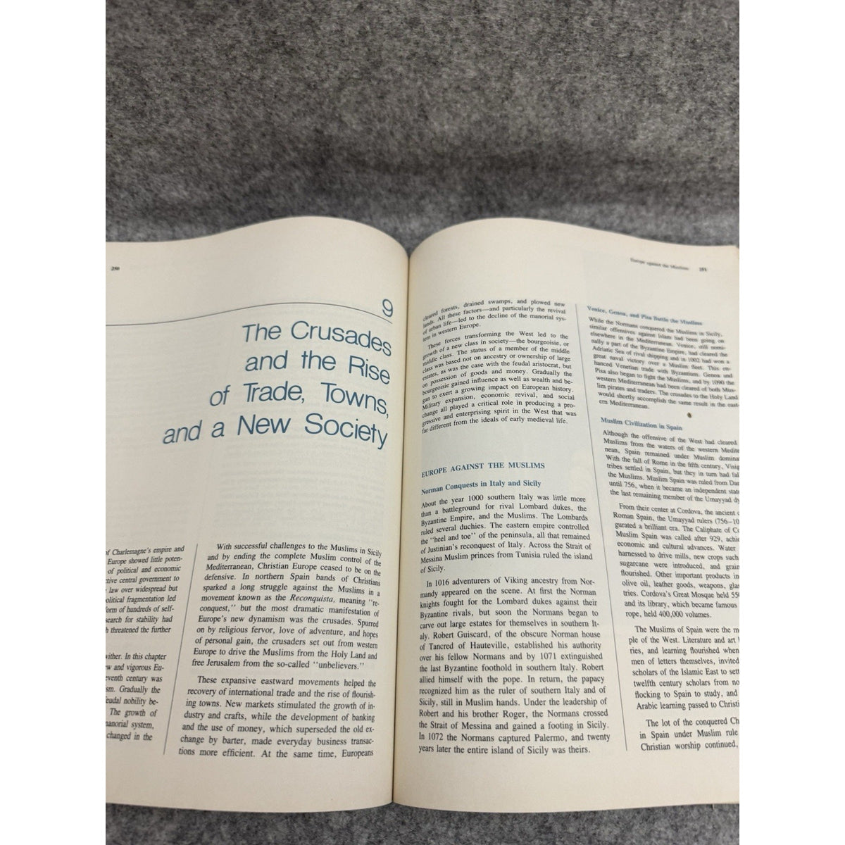 Civilization Past & Present Vol 1 8th Edition 1981 History Textbook