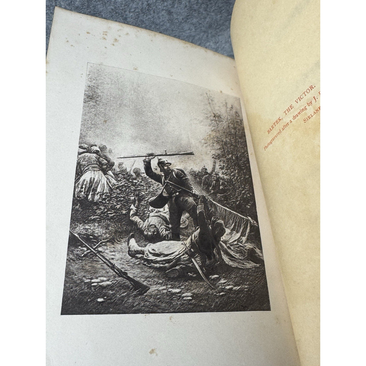 1898 Sielanka A Forest Picture Henryk Sienkiewicz Polish Stories Antique