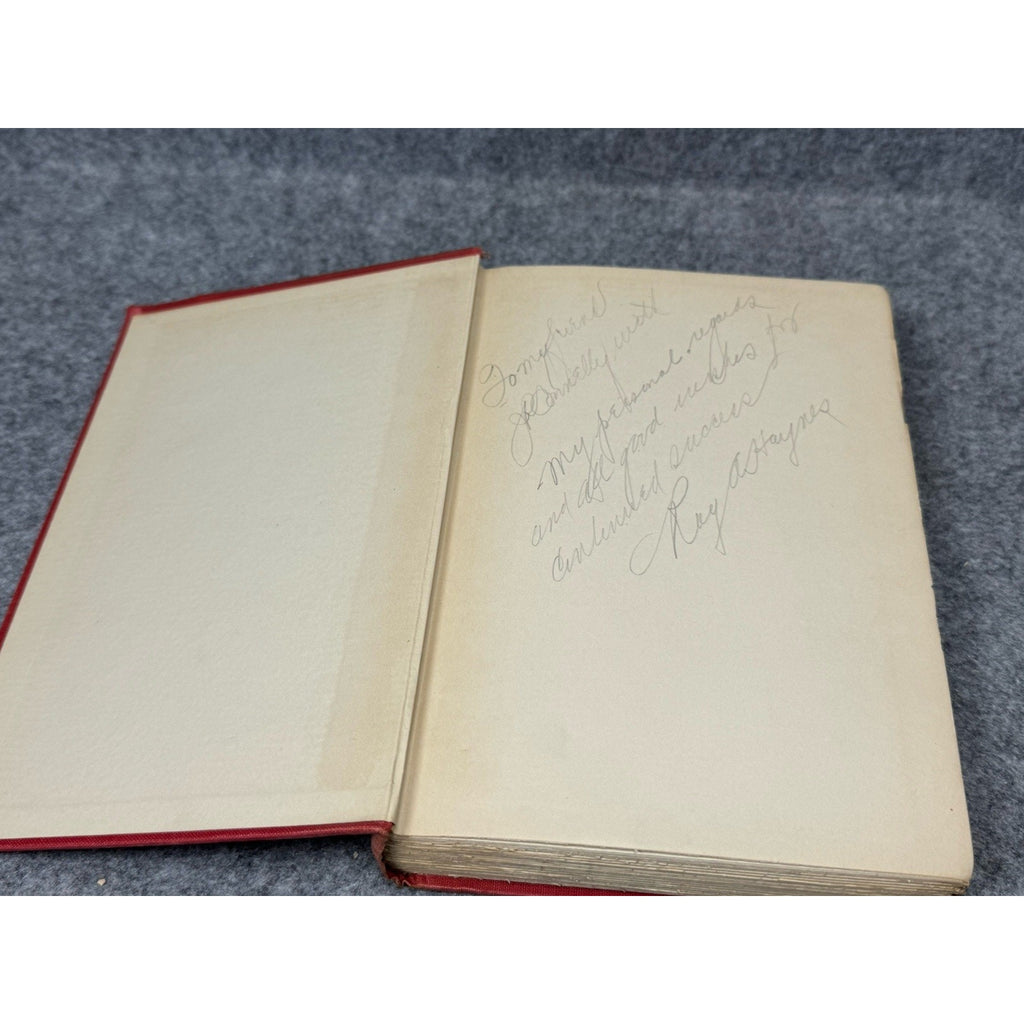 SIGNED Prohibition Inside Out Roy A Haynes 1st Ed Prohibition Commissioner