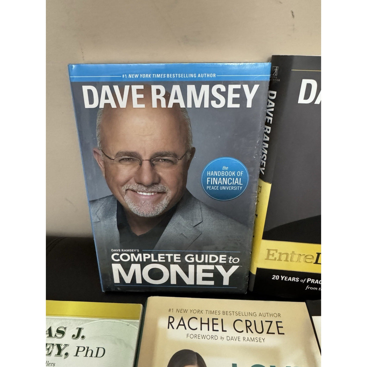 Dave Ramsey 5 Book Lot Money EntreLeadership Retire Inspired