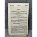 1842 US Senate Hassler Liquid Measures Standards 3 Foldout Plates Treasury