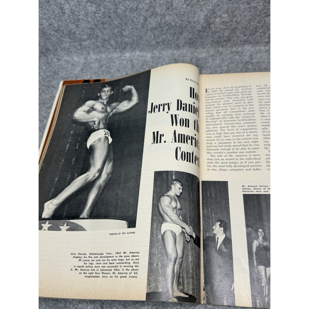 Muscular Development November 1965 Millard Williamson Bodybuilding Magazine