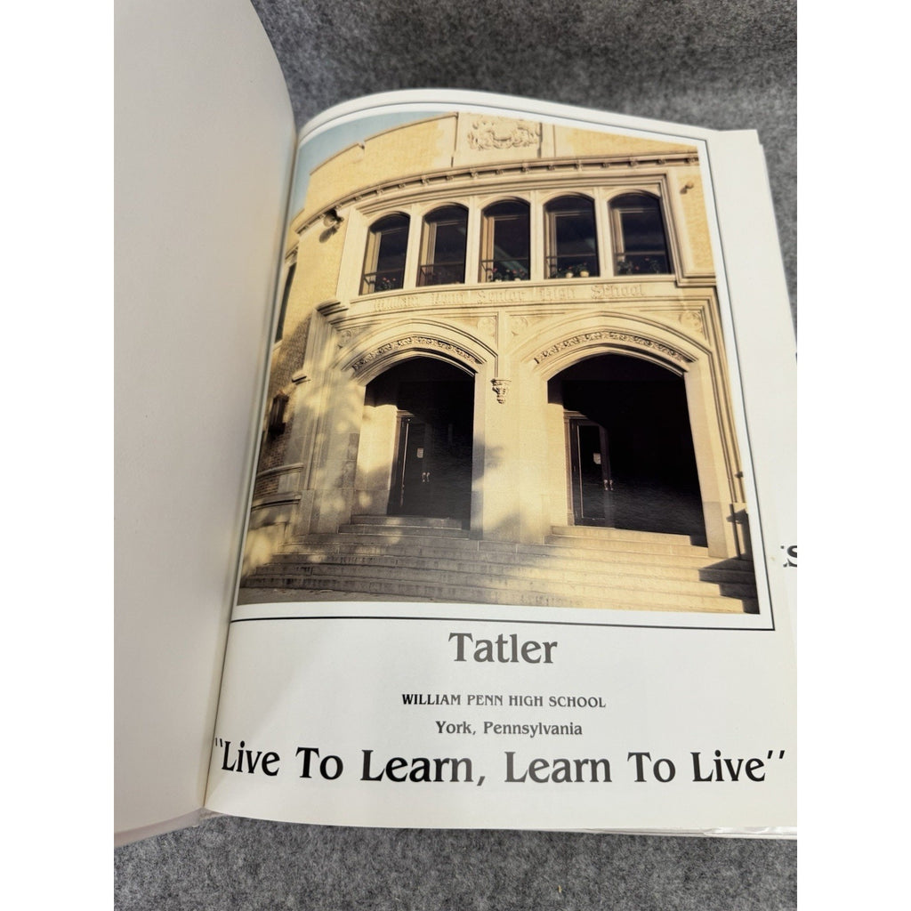 1988 Tatler William Penn High School York PA Yearbook Hardcover