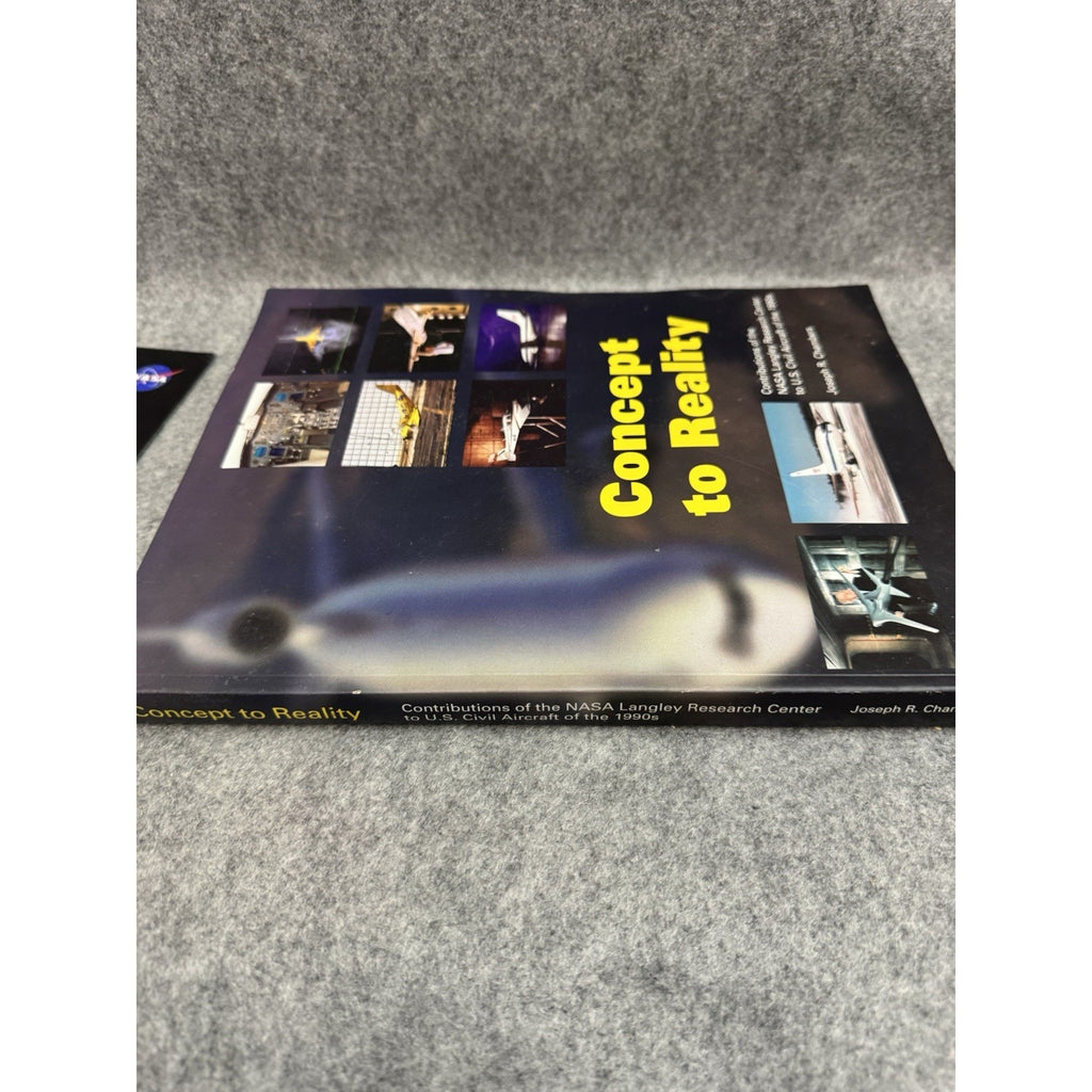 Signed Concept to Reality NASA Langley 2003 + 2012 Programs Lot