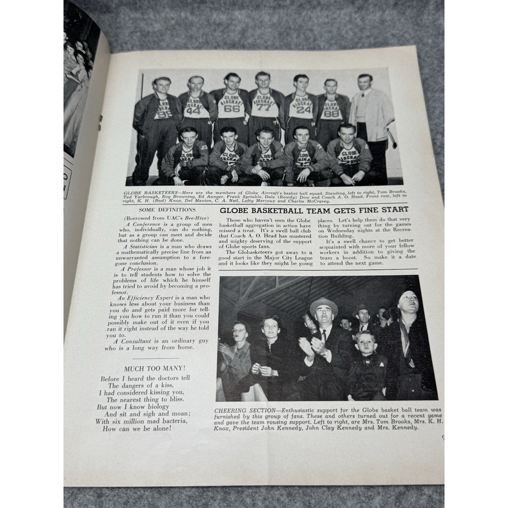 1942 Globe Beam WWII Aircraft Magazine Black Workers Fort Worth Texas December