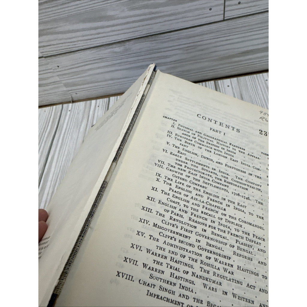 The History of British India 1958 HC