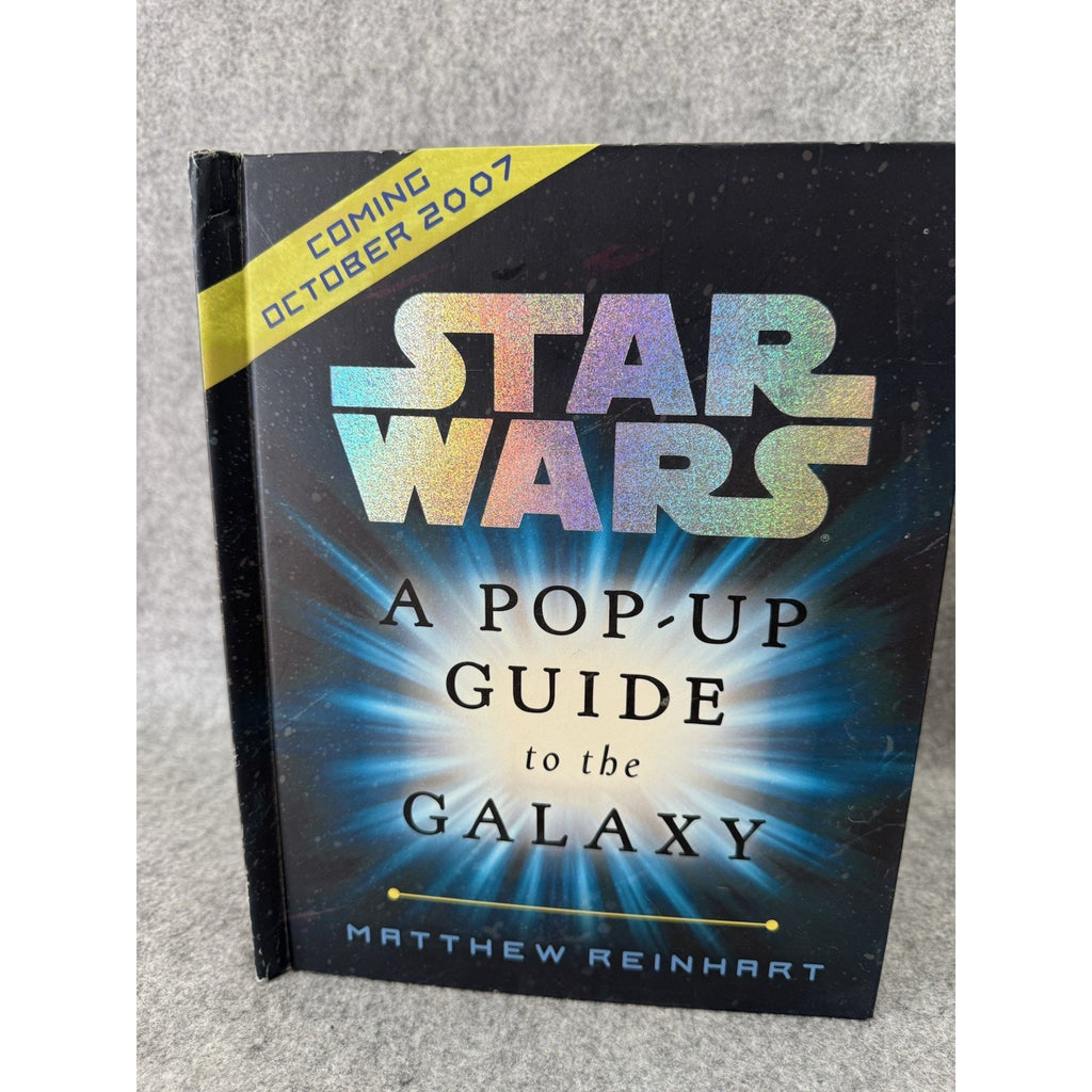 Star Wars Pop-Up Guide to the Galaxy Matthew Reinhart 2007 Lights Promo Copy