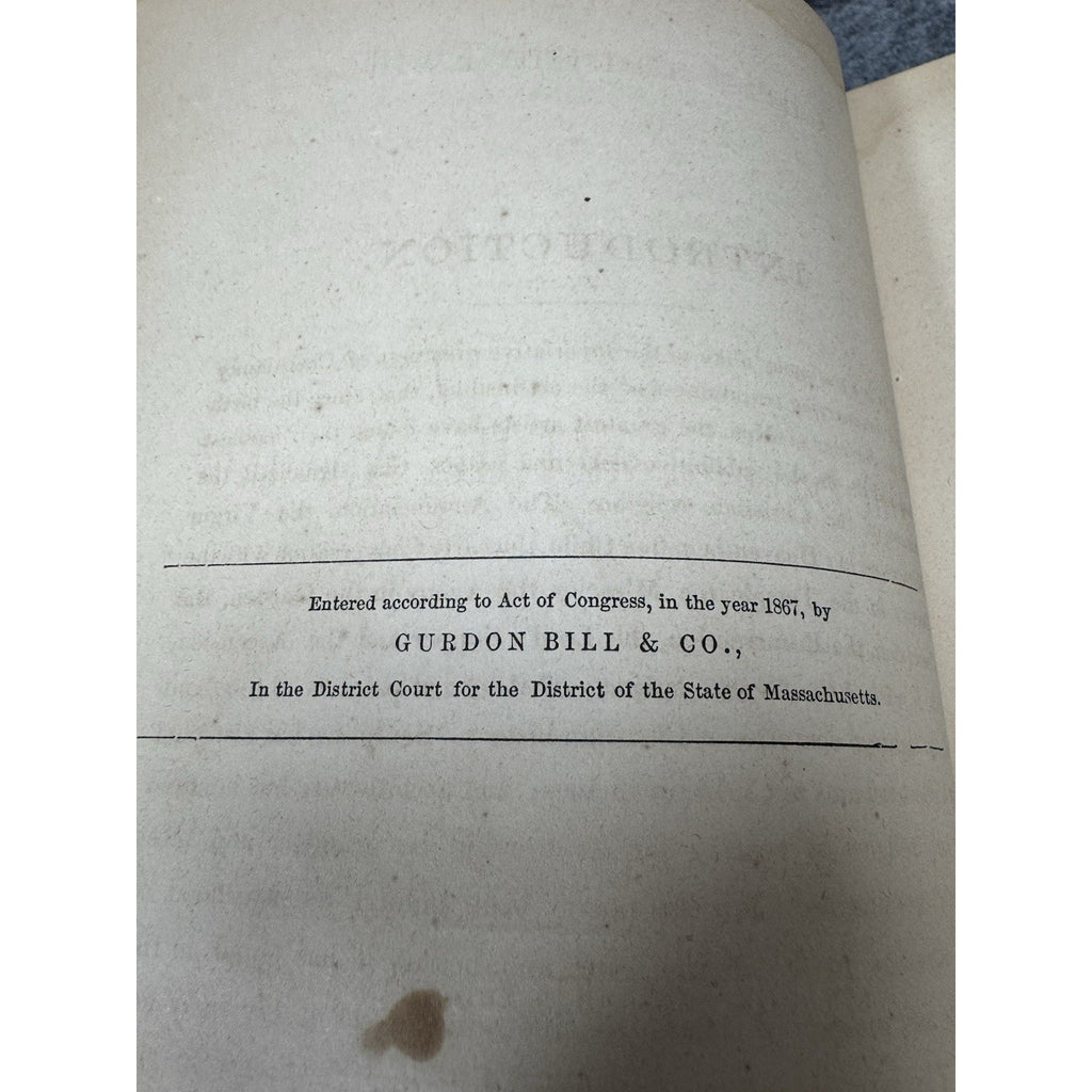 1867 Christ and the Twelve J G Holland Illustrated HC First Edition Religious