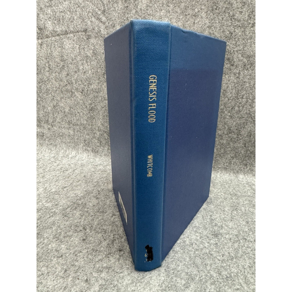 The Genesis Flood 1961 First Edition Whitcomb Morris HC Biblical Scientific