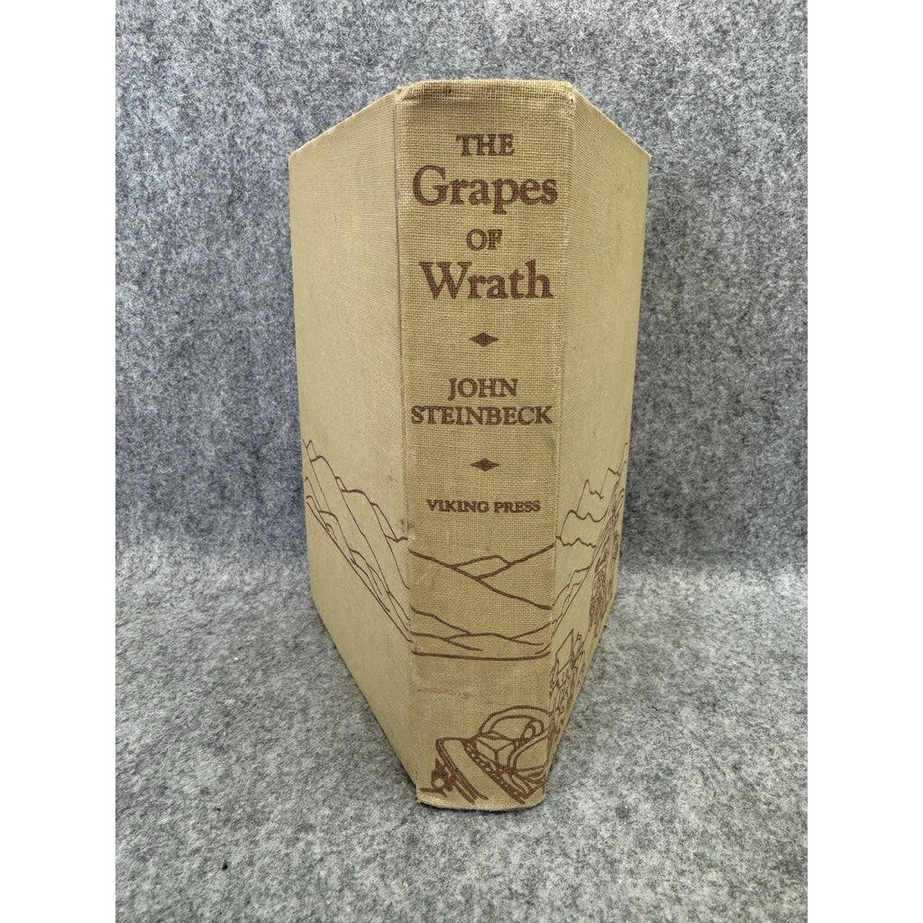 The Grapes of Wrath 1939 Viking Press HC John Steinbeck Early Printing
