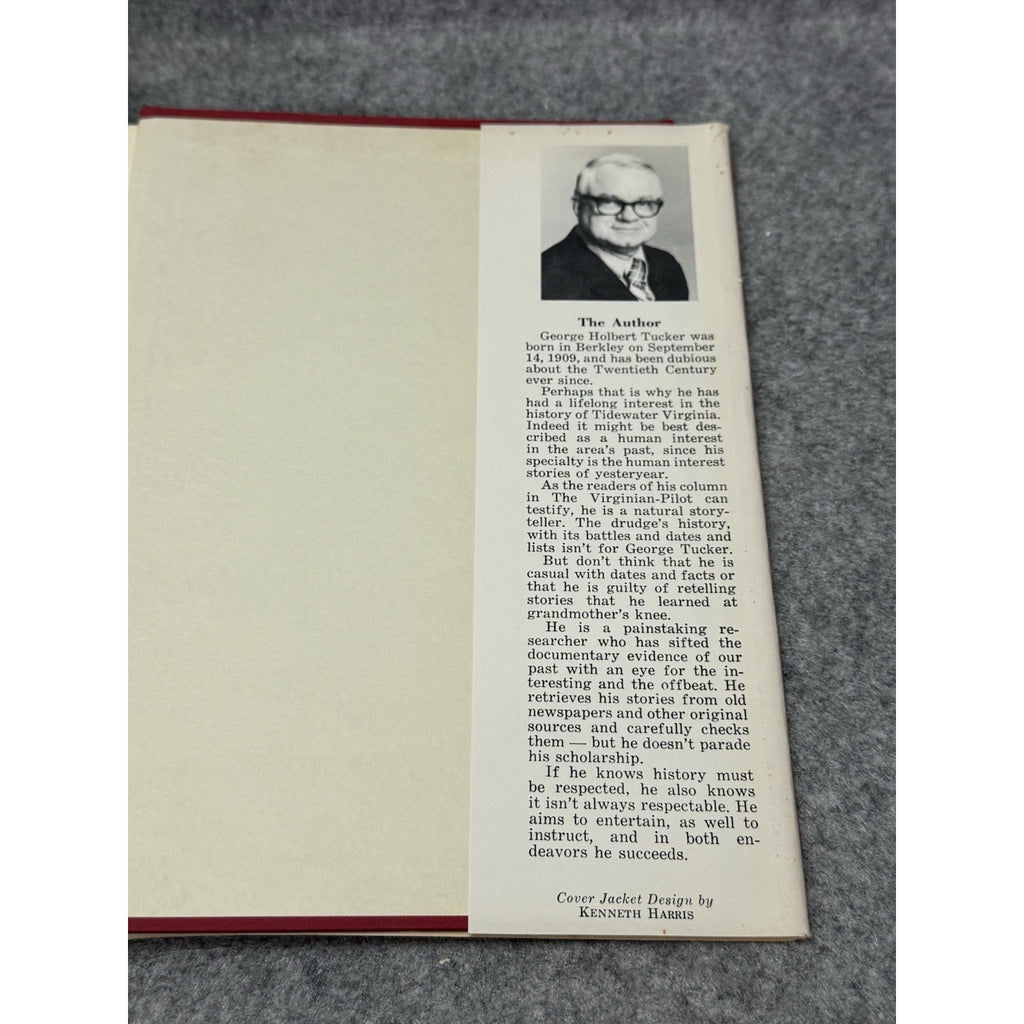 1972 Norfolk Highlights 1584-1881 Tucker First Edition Virginia History DJ